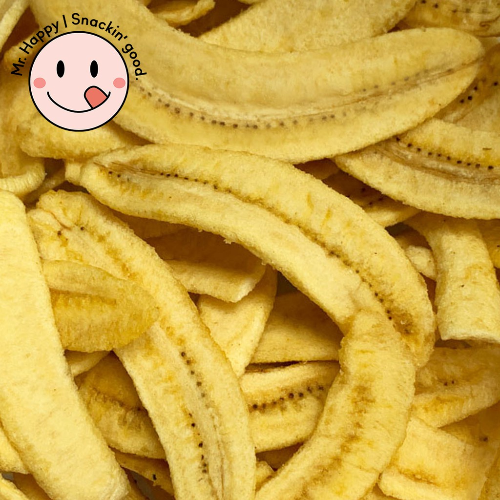 ภาพสินค้า(200g) ขนมกล้วยเล็บมือนางกรอบ 200กรัม ไม่มีน้ำตาล ไม่มีไขมันทรานส์ ขนมกล้วยคลีน Crispy Lebmuernang Banana  Mr.Happy จากร้าน mr.happy.bkk บน Shopee ภาพที่ 5