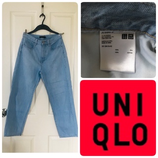 กางเกงทรงบอย เเบรนด์ Uniqlo size 23 (58.5cm.)