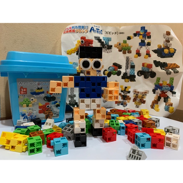Artec blocks (92ชิ้น) รุ่นนี้เหมาะ กับน้อง 3 ขวบขึ้นไป | Shopee Thailand