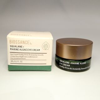 BIOSSANCE  Squalane + Marine Algae Eye Cream ขนาดทดลอง 3 ml