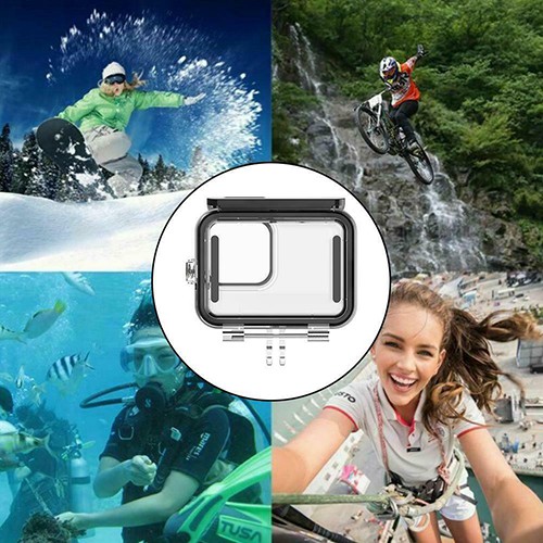 ภาพสินค้าGoPro 11 / 10 / 9 Telesin Waterproof Case + Filter + Flim เคสกันน้ำ ฟิตเตอร์ ฟิล์ม จากร้าน aquaprothailand บน Shopee ภาพที่ 3