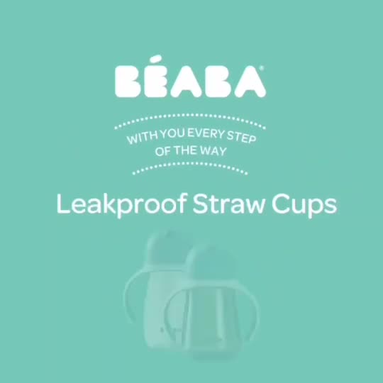 beaba-กระติกน้ำหัดดื่ม-ความจุ-300-ml-straw-cup-tritan-with-handles-300ml-vintage-pink
