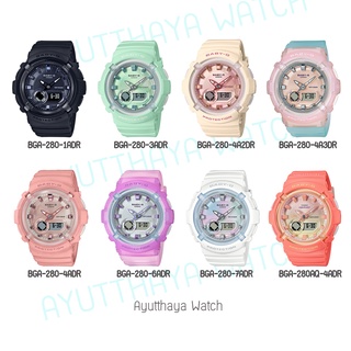 [ของแท้] Casio Baby-G นาฬิกาข้อมือ รุ่น BGA-280  ของแท้ รับประกันศูนย์ CMG 1 ปี