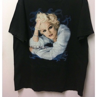tshirtเสื้อยืดคอกลมฤดูร้อนเสื้อยืด ลาย 90S Madonna 1994 สไตล์วินเทจ สีดํา สําหรับผู้ชาย S-234Xl F1017Sto4XL