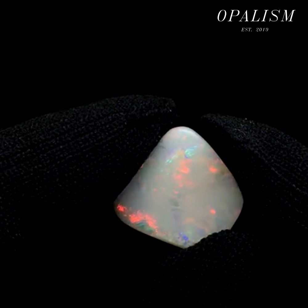 อัญมณีไวท์โอปอลออสเตรเลียแท้ จาก Lighting Ridge (ฺWhite Opal) 8.75 ct ...