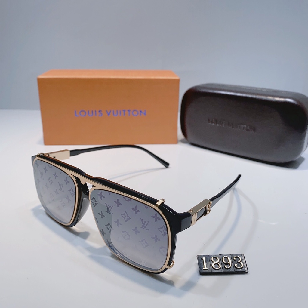 ภาพหน้าปกสินค้าLV แว่นตากันแดดแฟชั่น หรูหรา สไตล์อิตาลี เรโทร สําหรับผู้หญิง UV400