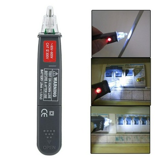 ⚡️เครื่องมือวัด⚡️ Non Contact Voltage Detector / Electric Detector Pen With LED Light Button