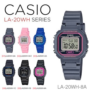 ภาพหน้าปกสินค้านาฬิกาข้อมือ Casio Standard Lady Digital รุ่น LA-20WH(สำหรับเด็ก) ที่เกี่ยวข้อง