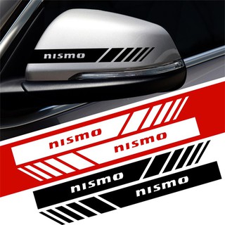 Nismo สติกเกอร์สะท้อนแสง สำหรับติดกระจกมองหลัง สติกเกอร์ตกแต่งรถ
