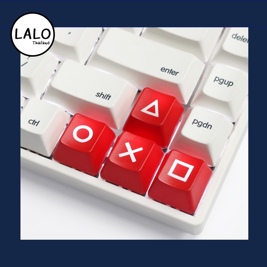 【หมด】คีย์แคป ปุ่มกดคีย์บอร์ด เพลสเตชั่น / WASD Playstation Keycaps ...