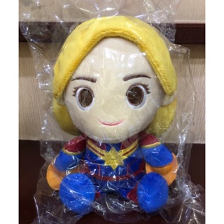 ตุ๊กตา captain marvel นั่ง ขนาด 7 นิ้ว กัปตันมาร์เวล