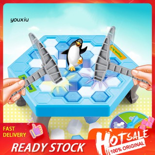 รูปภาพขนาดย่อของyzwj เกมทุบน้ำแข็ง เพนกวิน ของเล่นสําหรับครอบครัวลองเช็คราคา