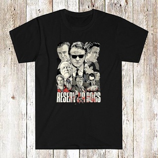 เสื้อยืดกีฬา พิมพ์ลาย Reservoir Dogs สีดํา สําหรับผู้ชาย