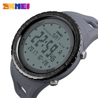 SKMEI Fashion Sport Watch Men Countdown Chrono EL Light Watches 5Bar Waterproof Big Dial Digital Watch