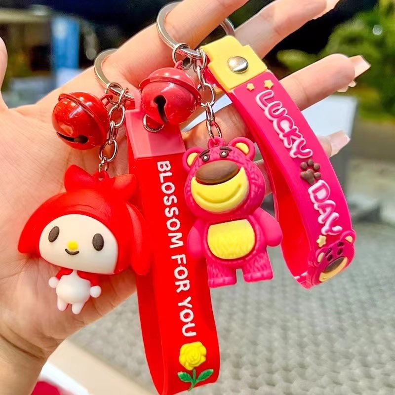 พวงกุญแจสายห้อยการ์ตูนลายน่ารัก-มี50แบบ-พวงกุญแจกระเป๋าใส่เหรียญลายการ์ตูนใหม่-new-cartoon-wallet-keychain-for-bag-ysk