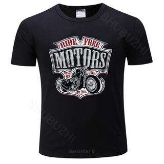 เสื้อยืดโอเวอร์ไซส์เสื้อยืด ผ้าฝ้าย พิมพ์ลายการ์ตูน Nage Motard Moto Chopper Bobber Old School สําหรับผู้ชายS-3XL