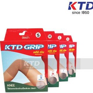 KTD Grip ผ้าพยุงข้อเข่า มีไซส์ S M L XL  ( 1 ชิ้น/ แพ็ค )