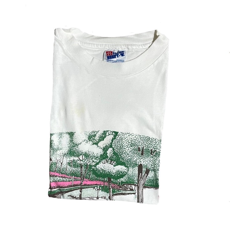 เสื้อวินเทจ Vintage Demorest lake ตอกปี 1994 Shopee Thailand