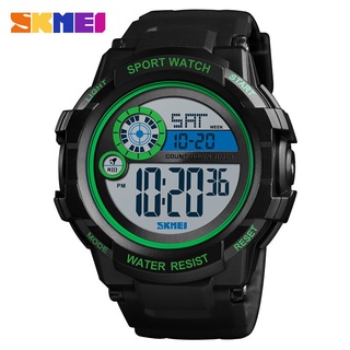 SKMEI Men Sport Watch Digital 2 TIME Alarm Clock Watches Waterproof LED Sport Digital Watch relogios