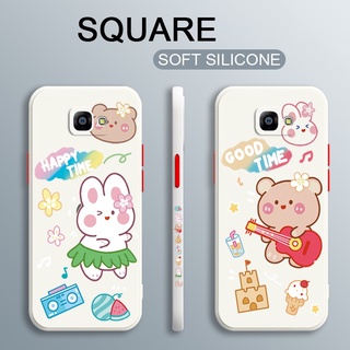 ภาพขนาดย่อของภาพหน้าปกสินค้าเคสโทรศัพท์ซิลิโคนลายการ์ตูนน่ารักสําหรับ Samsung Galaxy J7 Prime On7 2016 J5 On5 J2 Prime จากร้าน iopco.th บน Shopee