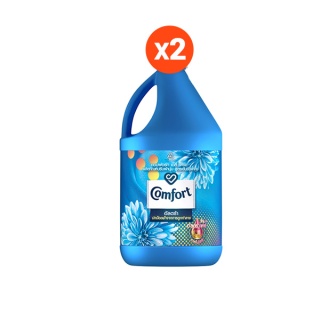 [599.- ลดค่าส่ง] คอมฟอร์ท น้ำยาปรับผ้านุ่ม อัลตร้า สีฟ้า 3.3 ลิตร Comfort Fabric Softener Ultra 3.3 L x2