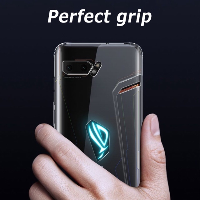 2-cases-ราคา-99-เคสซิลิโคนใส-rog-phone-2-พร้อมส่งไม่ต้องรอพรี