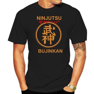 เสื้อยืดผ้าฝ้ายพิมพ์ลายคลาสสิก ขายดี เสื้อยืดผ้าฝ้าย 100% พิมพ์ลาย Ninjutsu Ninja Bujinkan Martial Art 2022