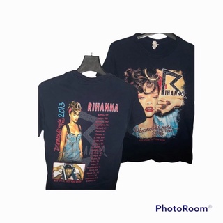 Rihanna&asap เสื้อยืดแฟชั่น hiphop ของแท้100%👩‍❤️‍👨