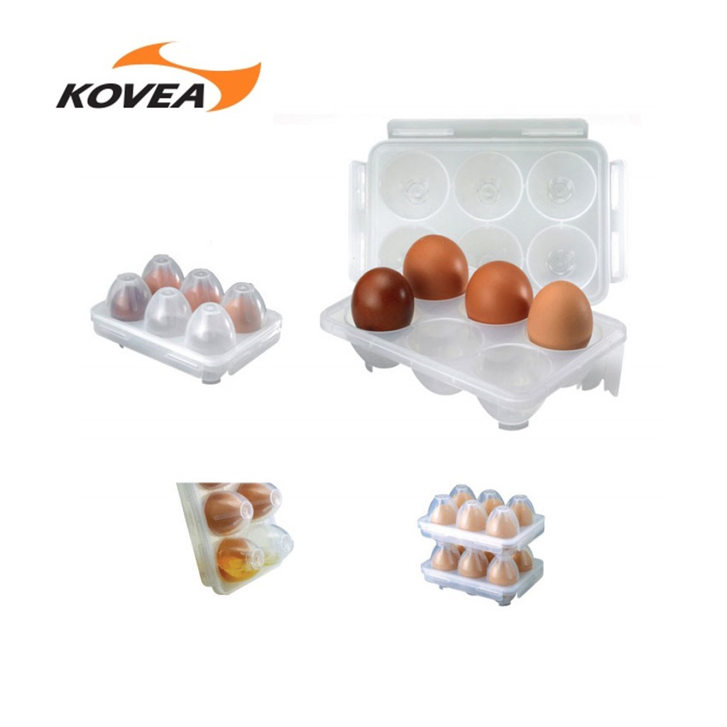 kovea-egg-case-กล่องใส่ไข่-โคเวียร์-สำหรับพกพา-ขนาดใส่ไข่-6-ใบ-เหมาะสำหรับ-ห้องครัว-ตั้งแคมป์
