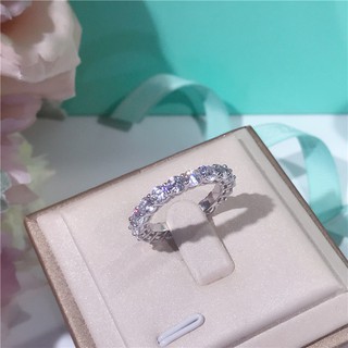 (silver)แหวนเงินเพชรรอบวง สวยมาก