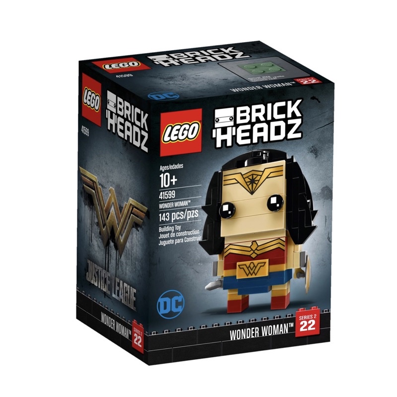 lego-brickheadz-41599-wonder-woman-กล่องมีรอยสติ๊กเกอร์ราคาหน้ากล่อง