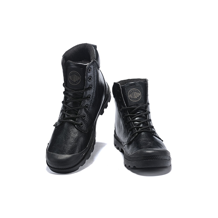 100-original-palladium-mens-black-matte-leather-martin-boots-40-44