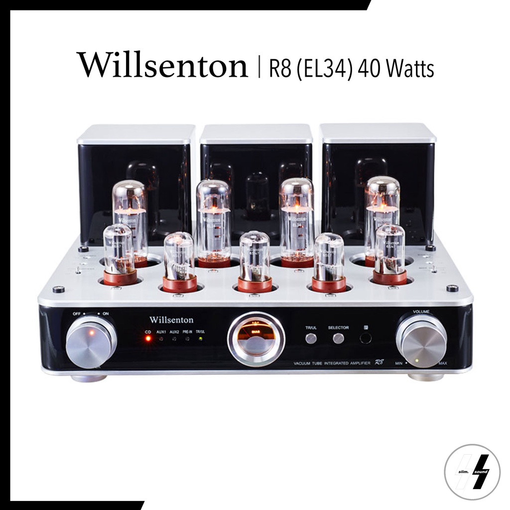 แอมป์หลอด Willsenton R8 (EL34) 20-40 Watts (RMS) (โปรดเช็ค