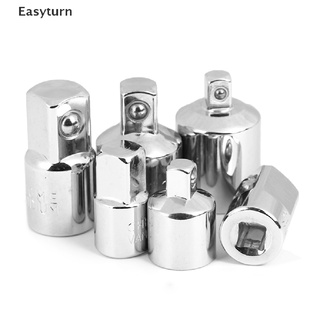 Easyturn อะแดปเตอร์ซ็อกเก็ตแปลง 1/4 นิ้ว 3/8 นิ้ว 1/2 นิ้ว