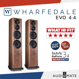 WHARFEDALE SPEAKER EVO 4.4 WALNUT / ลําโพง Floorstanding รุ่น Evo 4.4 / รับประกัน 3 ปี โดย บริษัท Hifi Tower / AUDIOMATE