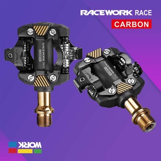 Racework X - M8100 บันไดจักรยาน แบริ่ง DU พร้อมคลิปล็อคในตัว SPD สองด้าน น้ําหนักเบา อุปกรณ์เสริม สําหรับจักรยานเสือภูเขา