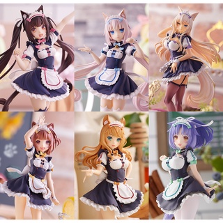 [ฟิกเกอร์แท้] Nekopara - Pop Up Parade - Chocola / Vanilla / Maple / Cinnamon / Coconut / Azuki (Good Smile Company)