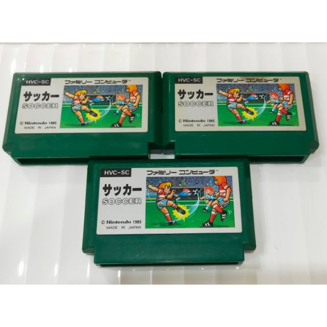 ตลับเกมส์-soccer-famicom-มือสองของแท้ญีปุ่น