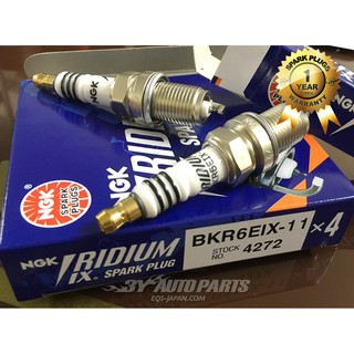 หัวเทียน Ngk Bkr6Eix - 11 4272 Iridium ( 4 ) Made Bkr 6 Eix 11