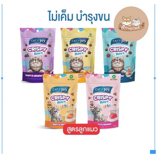 ขนมแมว คริสปี้ไบทส์ แค็ทเอ็นจอย Cat N Joy Crispy Bites 60 g