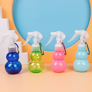 100ml Gourd Shape Spray Bottle With Hook Portable Trigger Refillable Bottles Moisture Atomizer For Travel Makeup Accessories