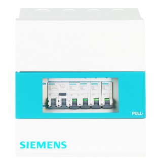 CHILD FREEDOM ตู้คอนซูมเมอร์ยูนิต+ MAIN/RCBO SIEMENS 4 ช่อง 50A ตู้ไฟฟ้า