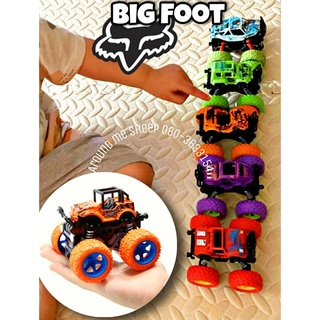 💨 พร้อมส่งจาก กทม 💨ของเล่นเด็ก Monster Truck ของเล่นเด็ก รถของเล่น รถเด็กเล่น 4X4 Big Foot ล้อใหญ่หมุนได้ 360 องศา(1:36)