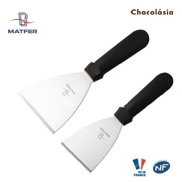 matfer-แท้-เกรียงสำหรับทำช็อกโกแลตตกแต่ง-ทำช็อกโกแลตพัด-chocolate-decoration