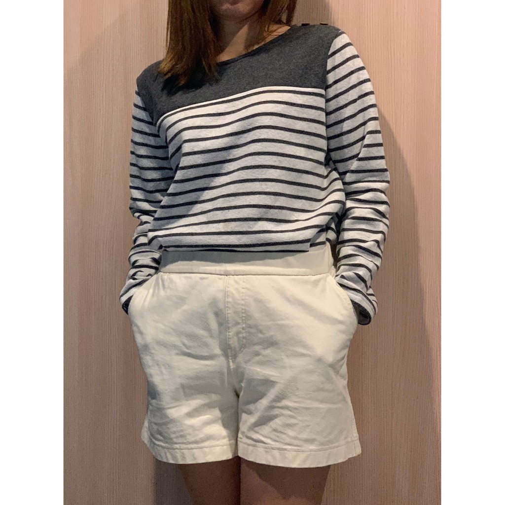 เสื้อยืดลายทาง-คอกลมแขนยาว-ใครใส่ก็ดูดี