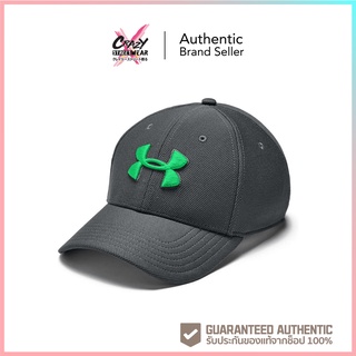 หมวก Under Armour UA Blitzing 3.0 Cap (1305036-013) [Grey/Green] สินค้าลิขสิทธิ์แท้ UA