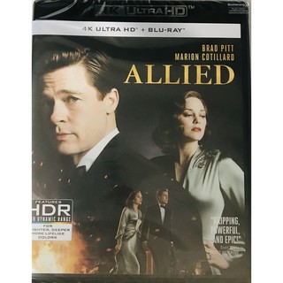 Allied /สายลับพันธมิตร (4K+Blu-ray) (4K/BD มีซับไทย) (Boomerang)