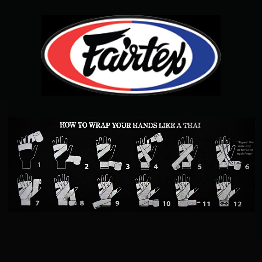 ภาพหน้าปกสินค้าผ้าพันมือ Fairtex Handwraps HW2 Elastic Cotton Hand wraps 180" 4.5 ม. แฟร์เท็กซ์ ผ้ายืดพันมือ นักมวย ชกมวย ซ้อมมวย จากร้าน shopplearn บน Shopee