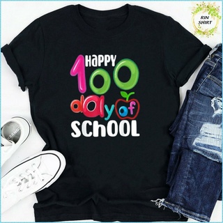 เสื้อยืด พิมพ์ลาย Happy 100Th Day Of School 100 Days Of School สําหรับเด็กอนุบาล