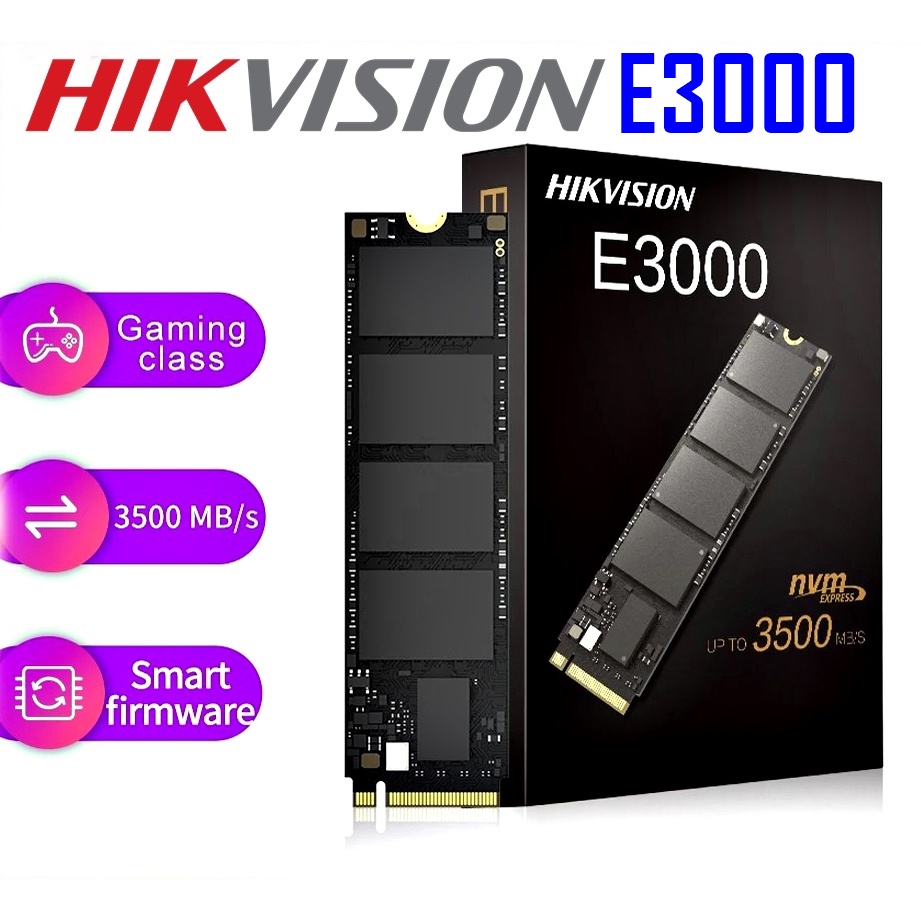 ภาพหน้าปกสินค้า️SSD ใหม่  ️256GB / 512GB / 1TB SSD (เอสเอสดี) HIKVISION E3000 M.2 PCI-e Gen 3 x 4 NVMe ประกัน 5 ปี จากร้าน hardware_corner บน Shopee